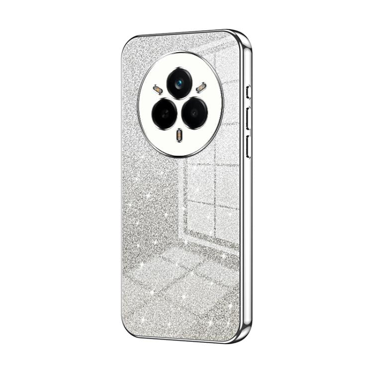 For Realme 14 Pro Gradient Glitter Powder Electroplated Phone Case