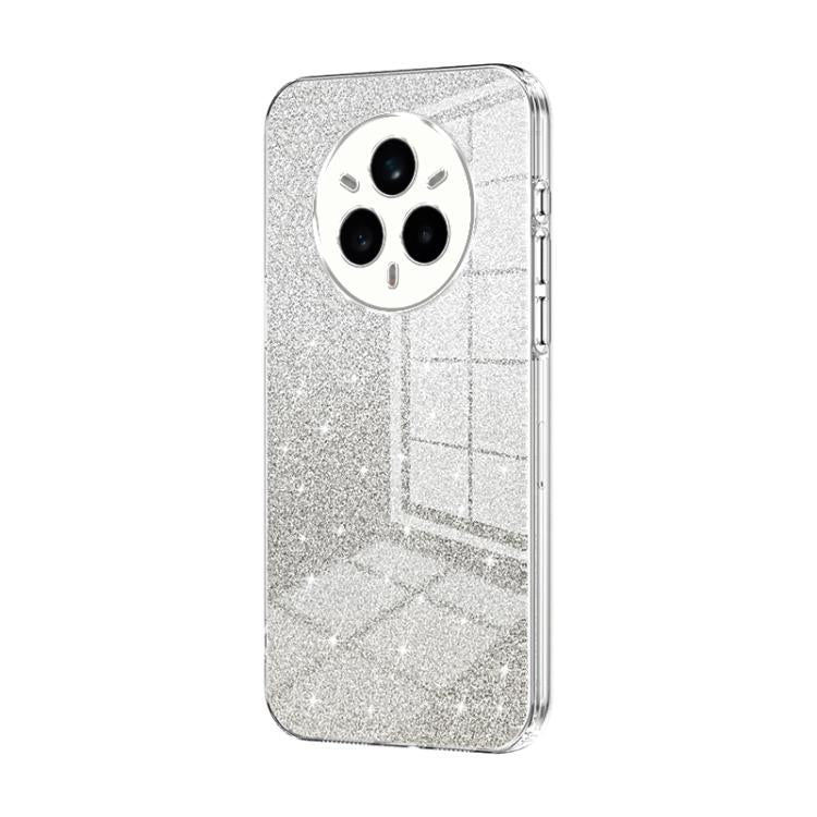 For Realme 14 Pro+ Gradient Glitter Powder Electroplated Phone Case