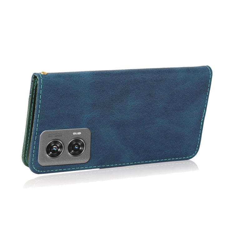 For Motorola Edge 50 Fusion Dual-color Stitching Leather Phone Case