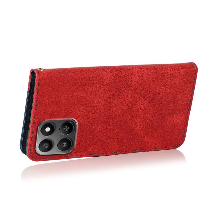 For Honor 400 Smart 5G Dual-color Stitching Leather Phone Case