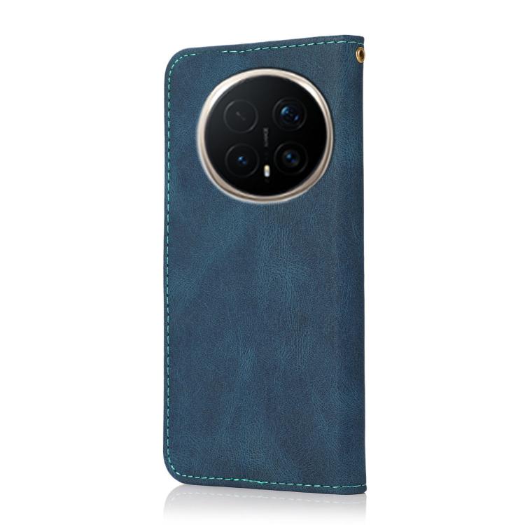 For Honor Magic8 Dual-color Stitching Leather Phone Case