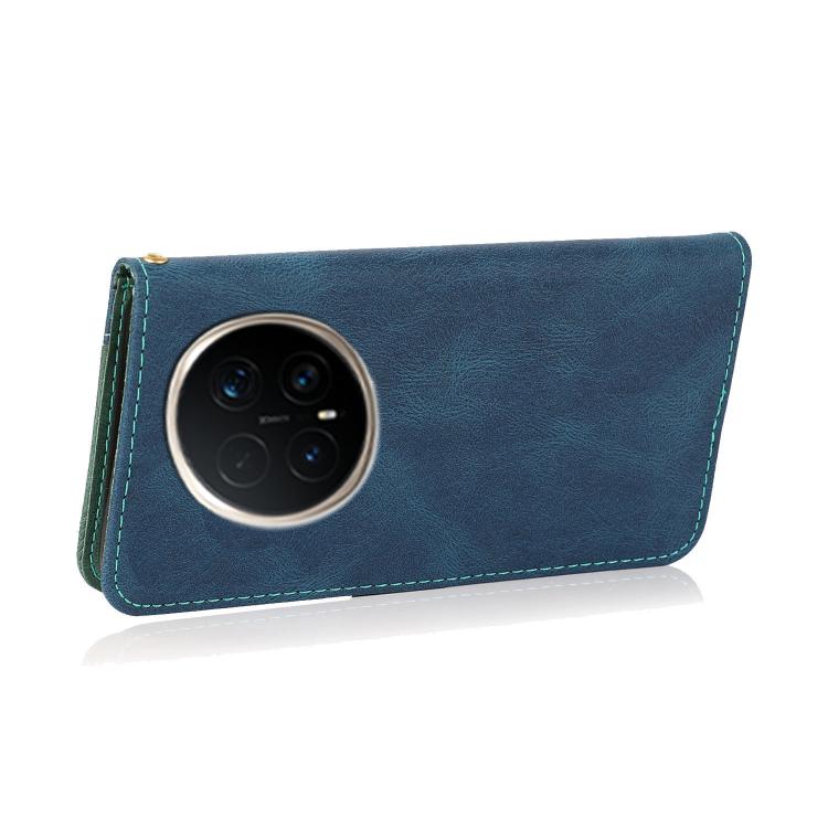 For Honor Magic8 Dual-color Stitching Leather Phone Case