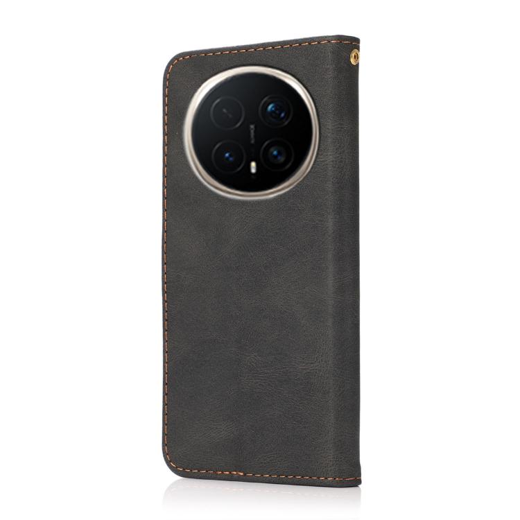 For Honor Magic8 Dual-color Stitching Leather Phone Case