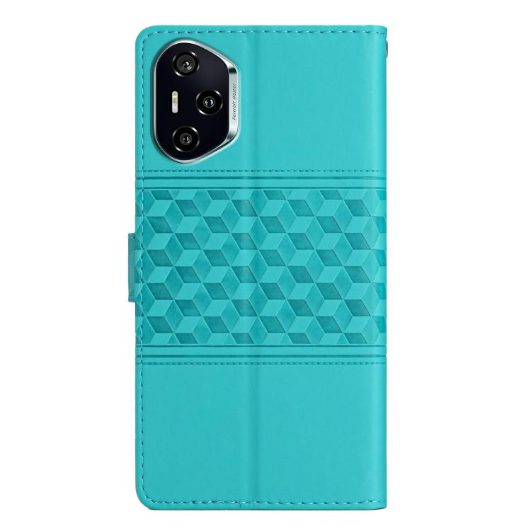 For Honor 400 Global 156.5mm Diamond Embossed Skin Feel Leather Phone Case