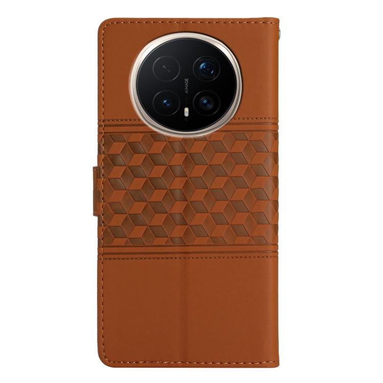 For Honor Magic8 Diamond Embossed Skin Feel Leather Phone Case
