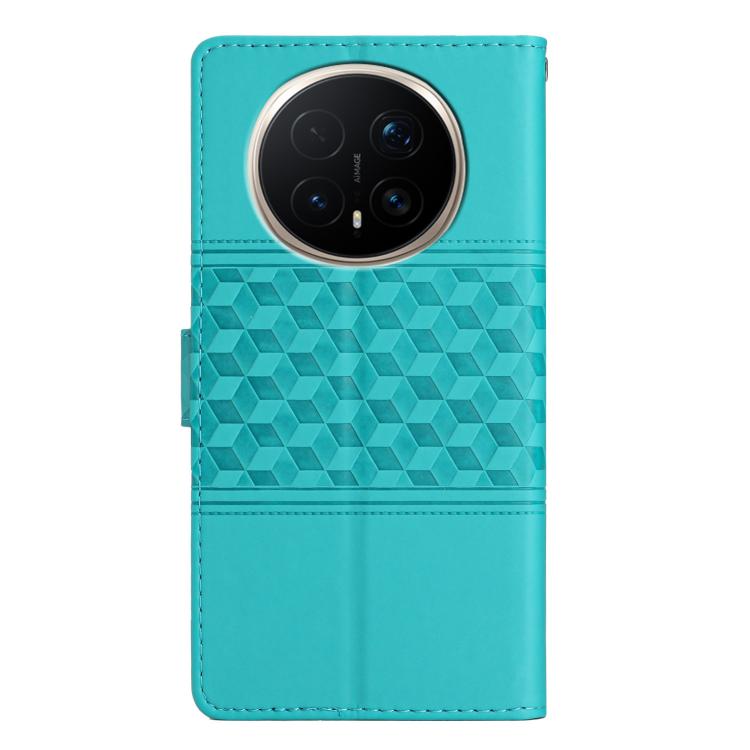 For Honor Magic8 Diamond Embossed Skin Feel Leather Phone Case