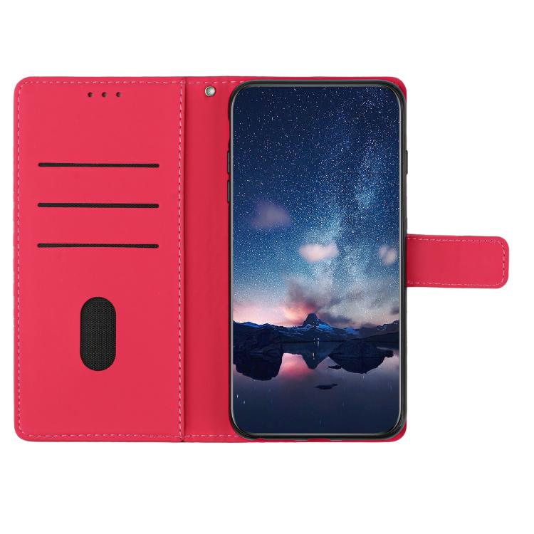 For Honor Magic8 Pro Diamond Embossed Skin Feel Leather Phone Case
