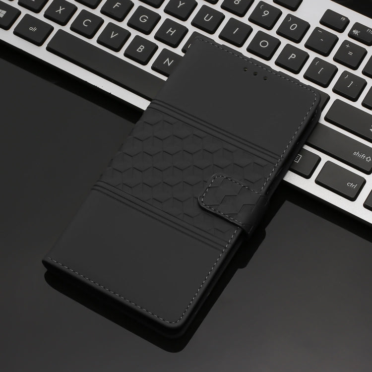 For Motorola Edge 50 Pro Diamond Embossed Skin Feel Leather Phone Case