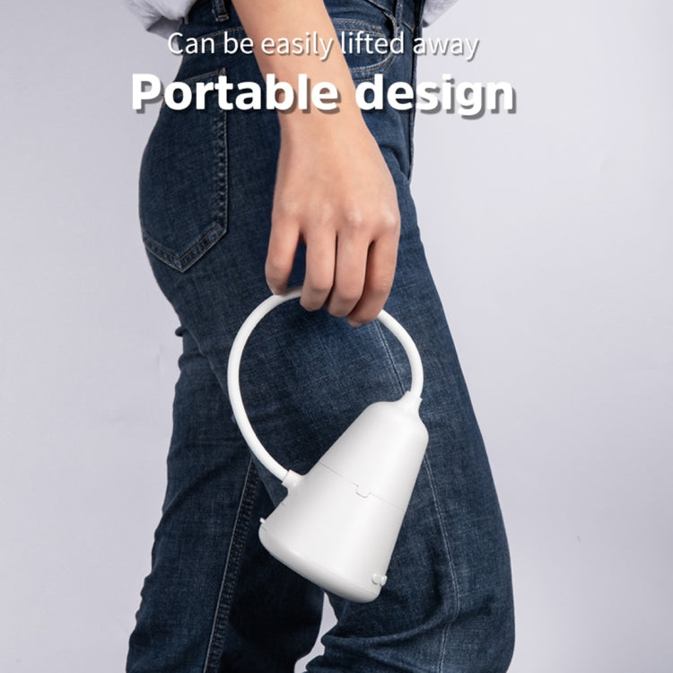 KIVEE KV-DM01 Portable Bluetooth 5.0 Desk Lamp Bluetooth Speaker, Support TF Card / U Disk / FM(White)