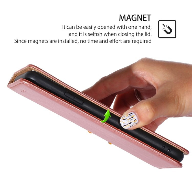 For OnePlus Nord CE4 Gloss Oil Solid Color Magnetic Leather Phone Case