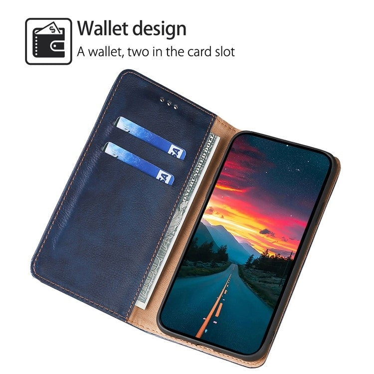 For OnePlus Ace 3 Pro 5G Gloss Oil Solid Color Magnetic Leather Phone Case