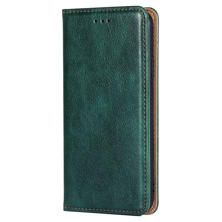 For OnePlus Ace 3 Pro 5G Gloss Oil Solid Color Magnetic Leather Phone Case