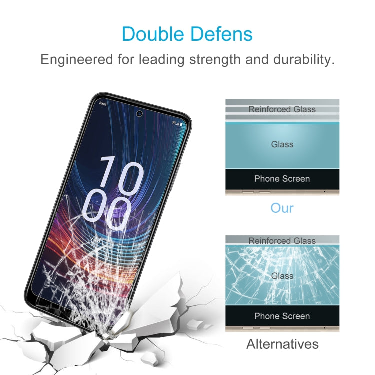 For Boost Mobile Celero 5G 2024 10pcs 0.26mm 9H 2.5D Tempered Glass Film