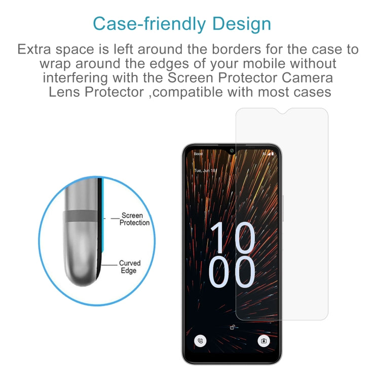 For Boost Mobile Celero 5G SC 10pcs 0.26mm 9H 2.5D Tempered Glass Film