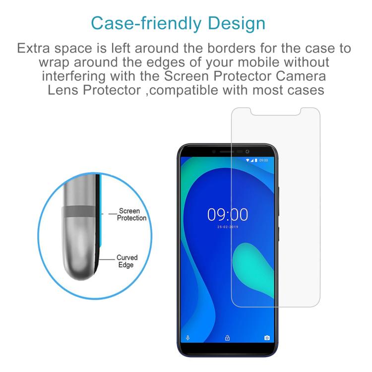 For Boost Mobile Celero 3 5G 10pcs 0.26mm 9H 2.5D Tempered Glass Film