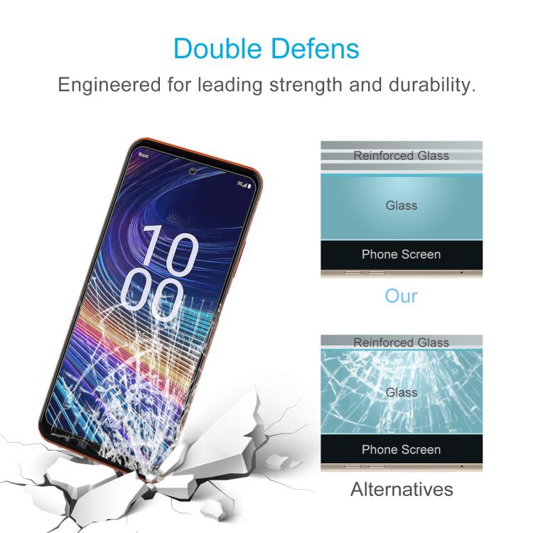 For Boost Mobile Celero 3 5G 10pcs 0.26mm 9H 2.5D Tempered Glass Film