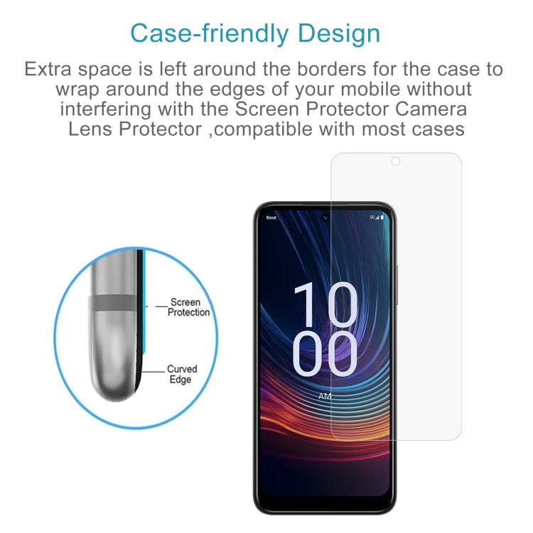For Boost Mobile Celero 5G 2024 50pcs 0.26mm 9H 2.5D Tempered Glass Film
