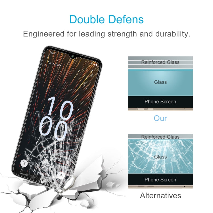 For Boost Mobile Celero 5G SC 50pcs 0.26mm 9H 2.5D Tempered Glass Film