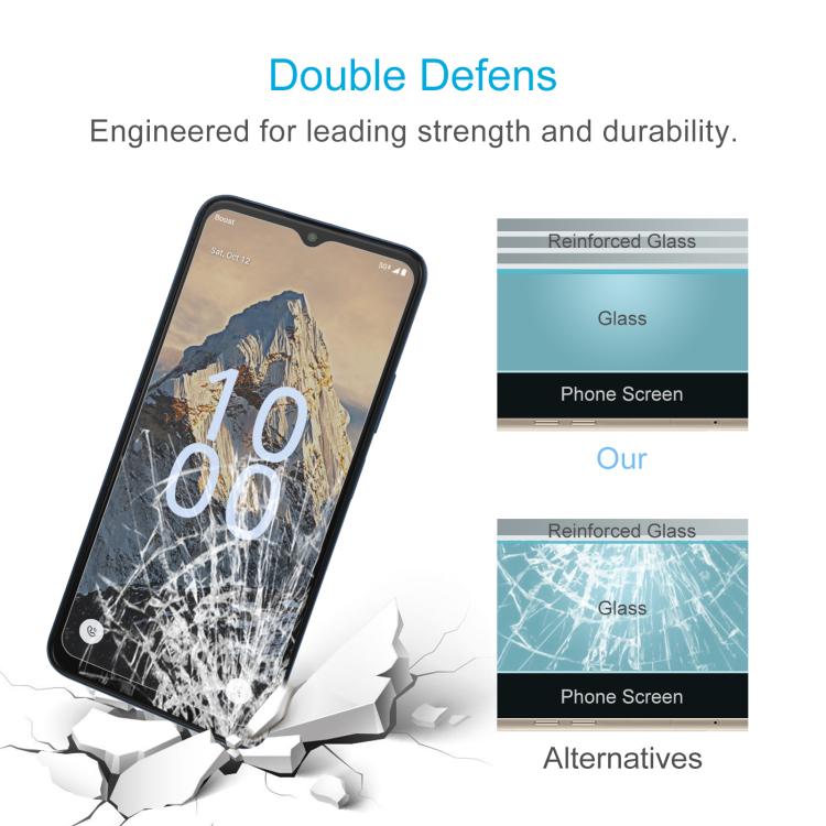 For Boost Mobile Summit 5G 50pcs 0.26mm 9H 2.5D Tempered Glass Film