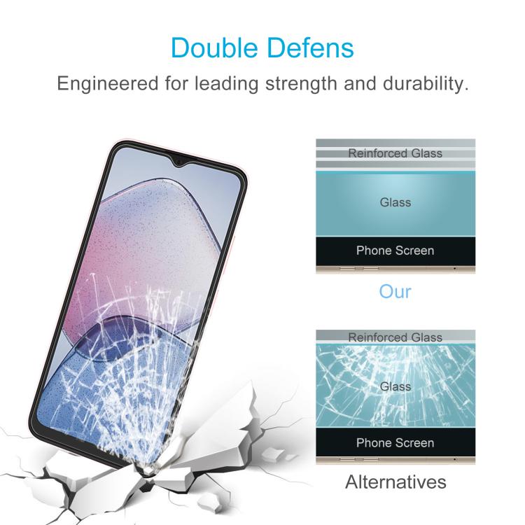 For Coolpad Cool 40i 50pcs 0.26mm 9H 2.5D Tempered Glass Film