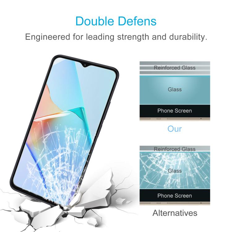 For Coolpad CP12 Neo 50pcs 0.26mm 9H 2.5D Tempered Glass Film