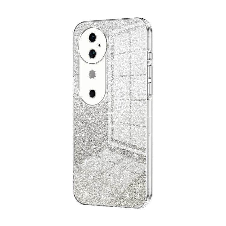 For vivo S19 Gradient Glitter Powder Electroplated Phone Case
