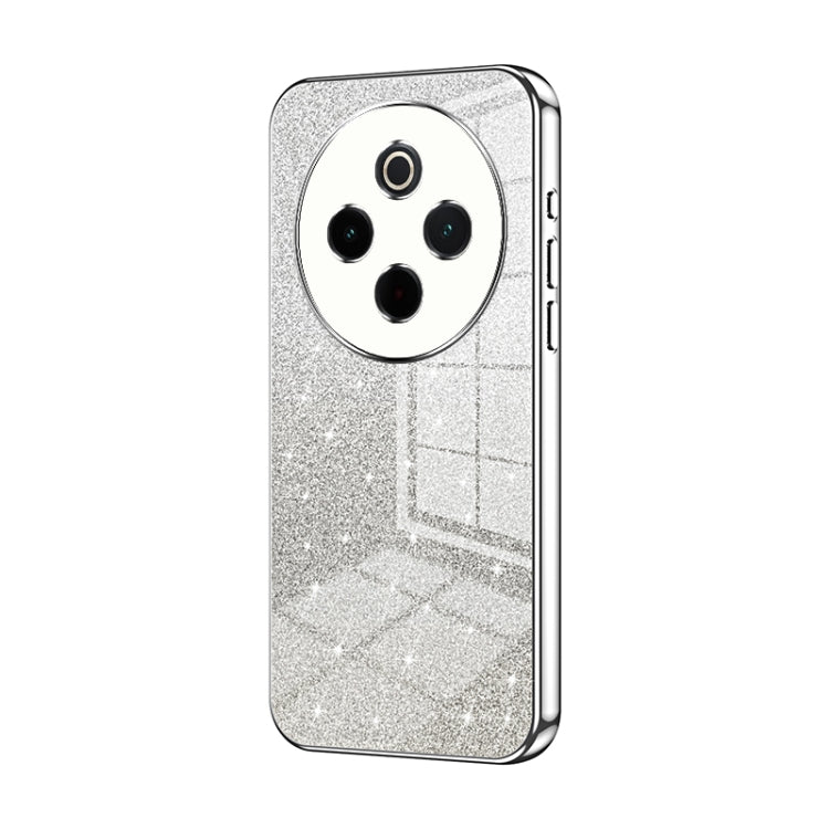 For vivo Y300 Pro Gradient Glitter Powder Electroplated Phone Case