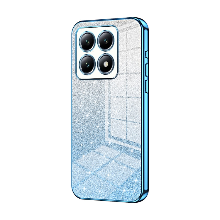 For Xiaomi 14T Pro Gradient Glitter Powder Electroplated Phone Case