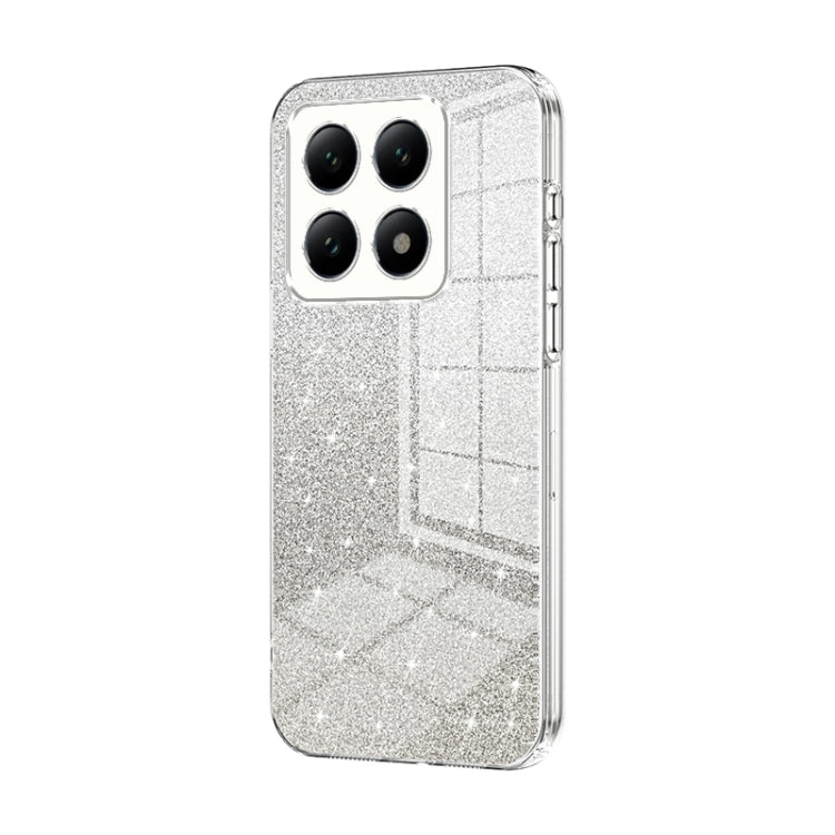 For Xiaomi 14T Pro Gradient Glitter Powder Electroplated Phone Case
