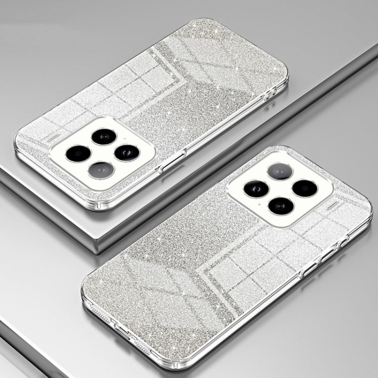 For Xiaomi 15 Gradient Glitter Powder Electroplated Phone Case