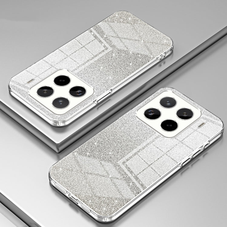 For Xiaomi 15 Pro Gradient Glitter Powder Electroplated Phone Case