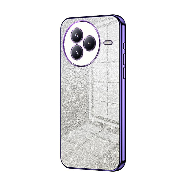 For Xiaomi Civi 5 Pro Gradient Glitter Powder Electroplated Phone Case