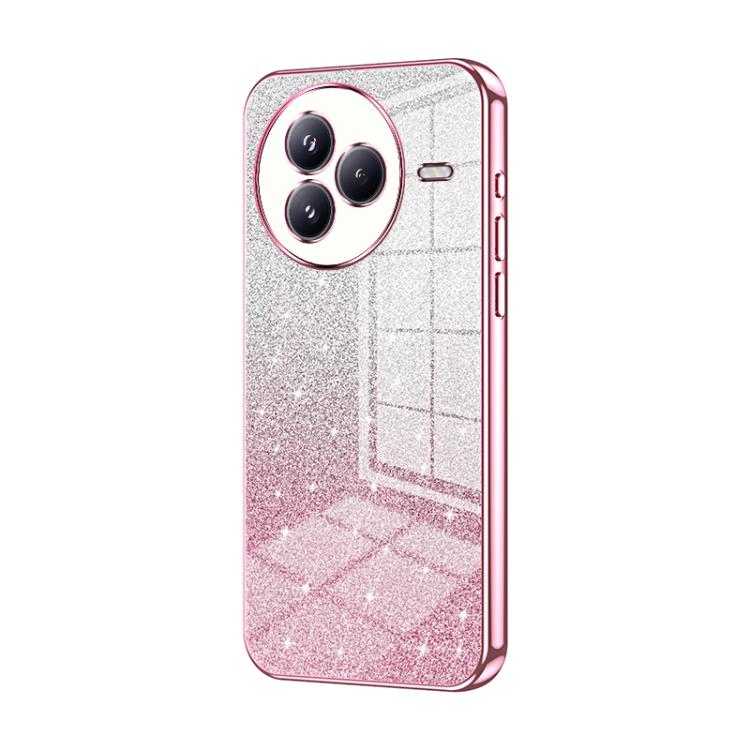 For Xiaomi Civi 5 Pro Gradient Glitter Powder Electroplated Phone Case