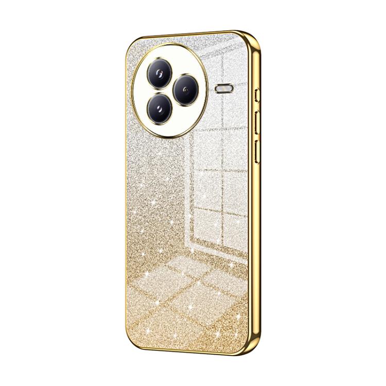 For Xiaomi Civi 5 Pro Gradient Glitter Powder Electroplated Phone Case