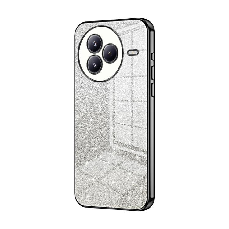 For Xiaomi Civi 5 Pro Gradient Glitter Powder Electroplated Phone Case