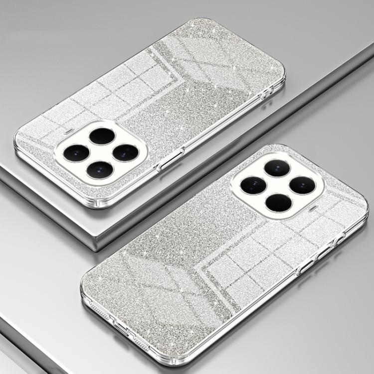 For Xiaomi 15T Pro Gradient Glitter Powder Electroplated Phone Case