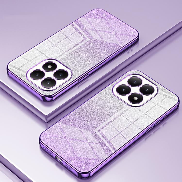 For Xiaomi 15T Gradient Glitter Powder Electroplated Phone Case