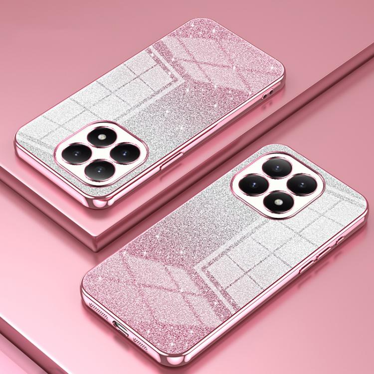 For Xiaomi 15T Gradient Glitter Powder Electroplated Phone Case