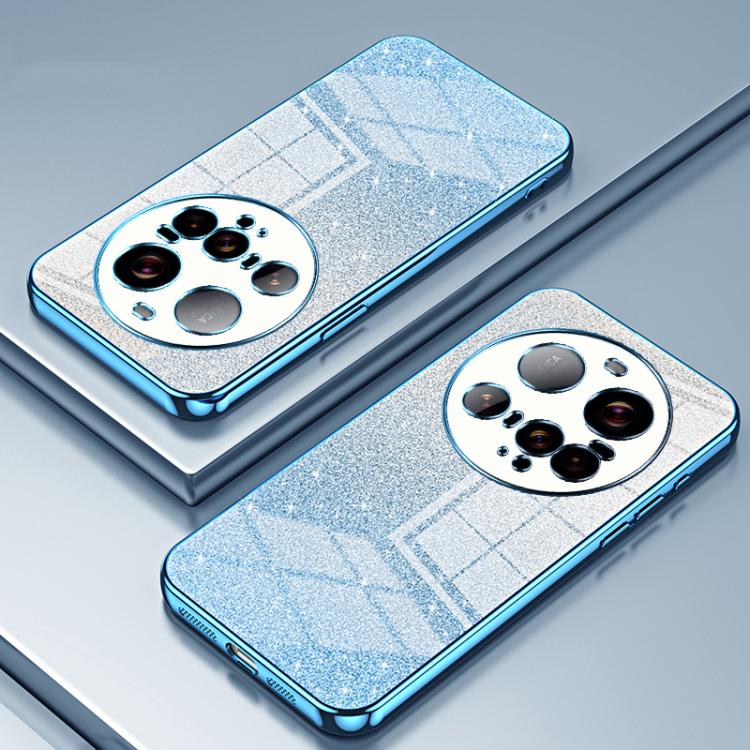 For Xiaomi 15 Ultra Gradient Glitter Powder Electroplated Phone Case