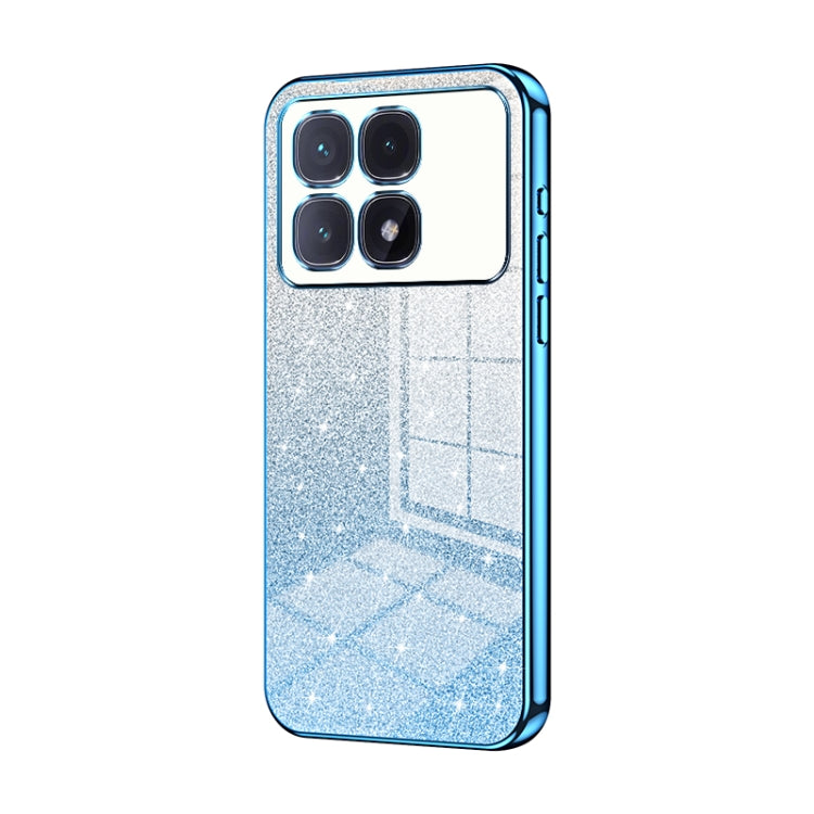 For Redmi K70 Ultra Gradient Glitter Powder Electroplated Phone Case