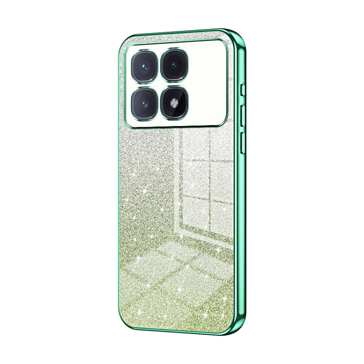 For Redmi K70 Ultra Gradient Glitter Powder Electroplated Phone Case