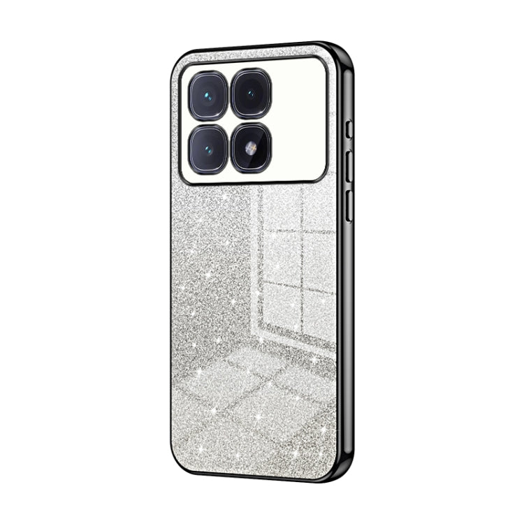 For Redmi K70 Ultra Gradient Glitter Powder Electroplated Phone Case