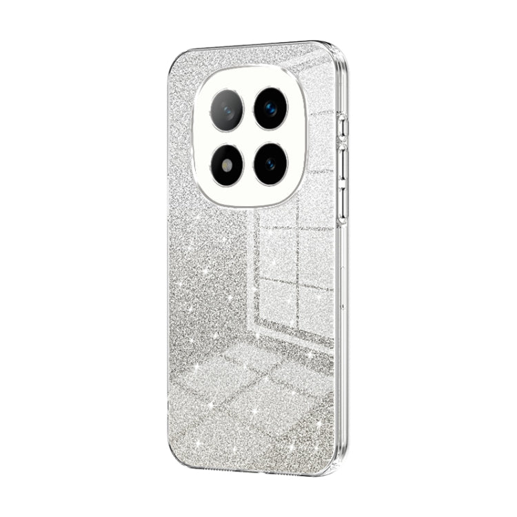 For Redmi Note 14 Pro+ 5G Gradient Glitter Powder Electroplated Phone Case
