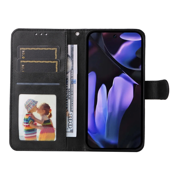 For Google Pixel 9a Classic Calf Texture Flip Leather Phone Case
