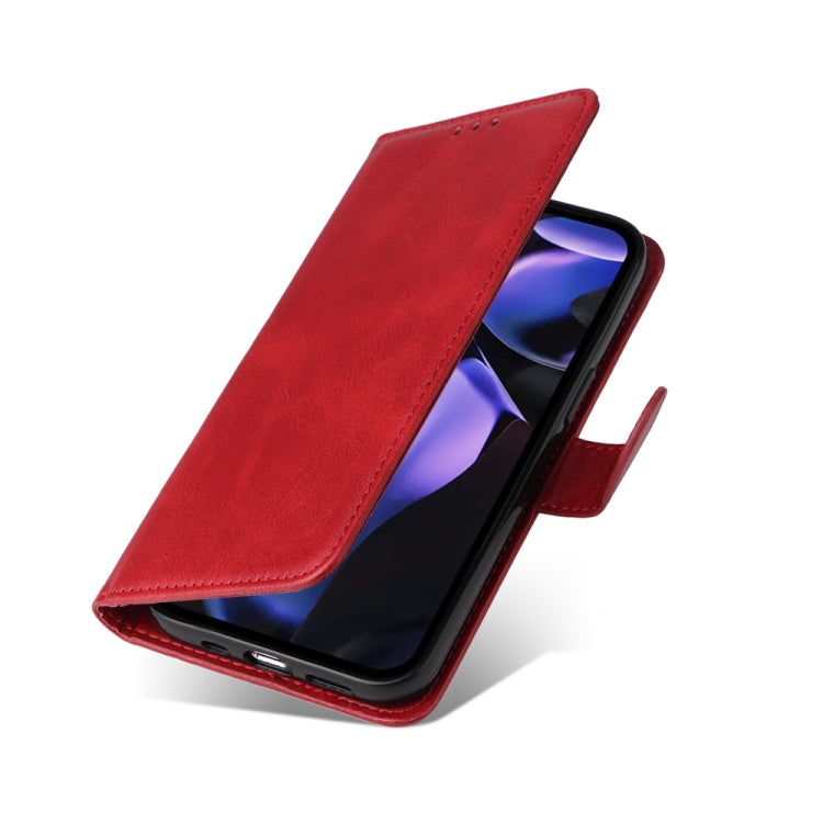 For Google Pixel 9a Classic Calf Texture Flip Leather Phone Case