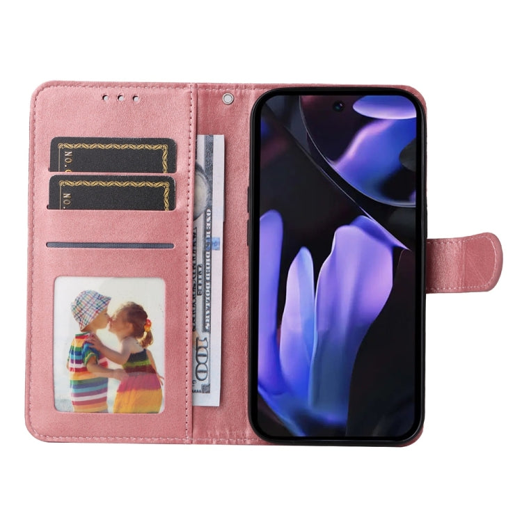 For Google Pixel 9a Classic Calf Texture Flip Leather Phone Case