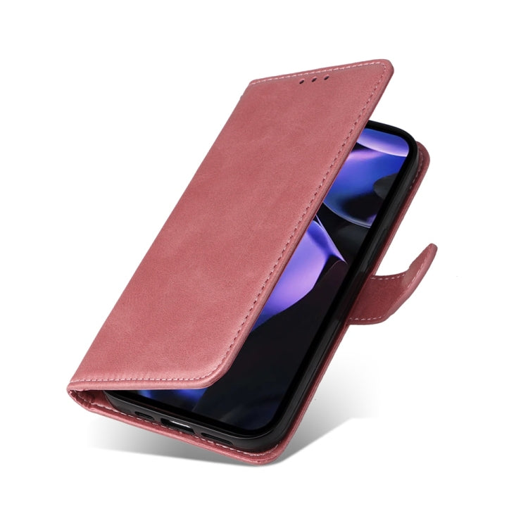 For Google Pixel 9a Classic Calf Texture Flip Leather Phone Case