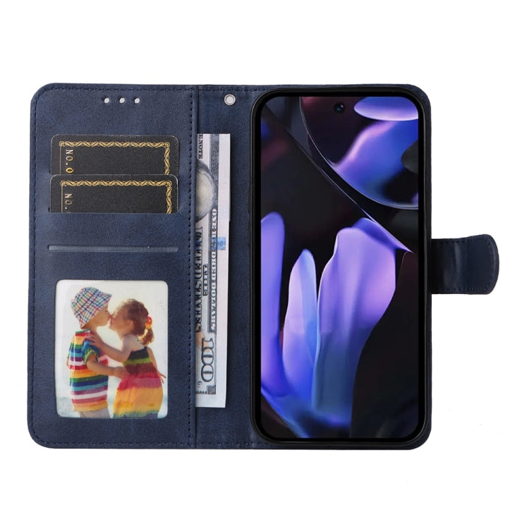 For Google Pixel 9a Classic Calf Texture Flip Leather Phone Case