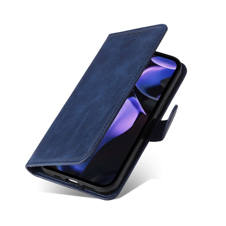 For Google Pixel 9a Classic Calf Texture Flip Leather Phone Case