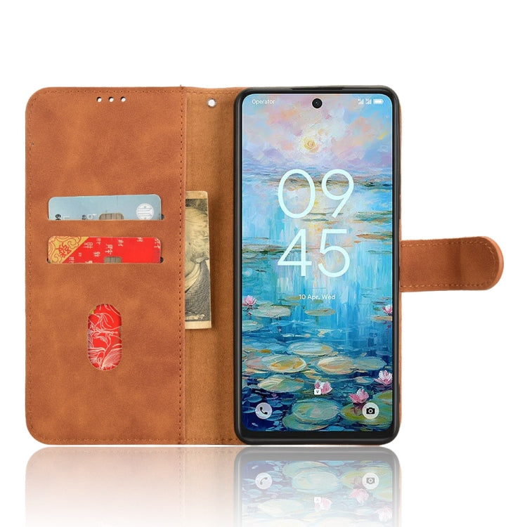 For TCL 50 NxtPaper 5G Skin Feel Magnetic Flip Leather Phone Case